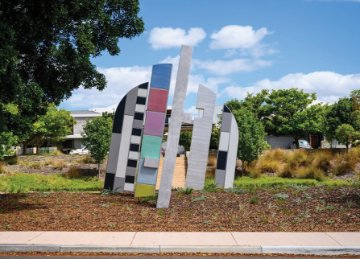 Break in Transmission by Lorenna Grant, 2023, Located at Seven Hills Estate, Dianella